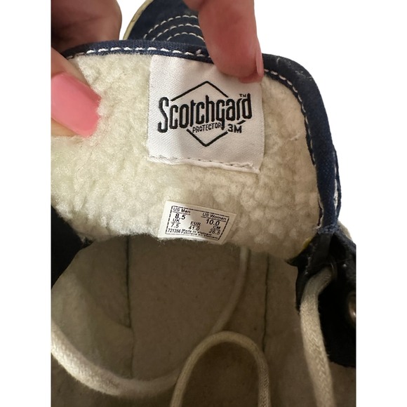 Vans Lined High Tops Size W10 M 8.5 - Picture 4 of 6